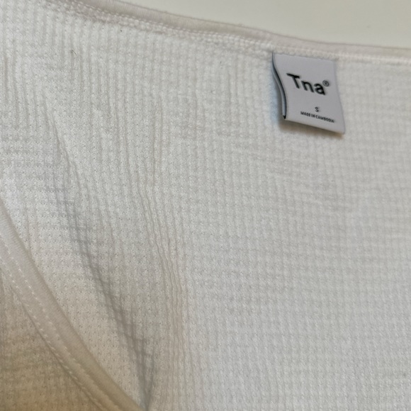 Aritzia Tna 
Waffle Scoopneck Longsleeve - Picture 5 of 5